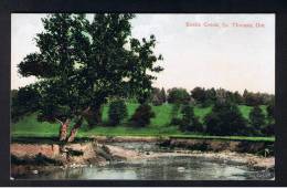 RB 879 - Early Postcard Kettle Creek St. Thomas Ontario Canada - Other & Unclassified