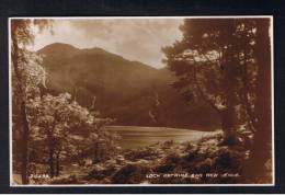 RB 879 - 1939 Real Photo Postcard Loch Katrine & Ben Venue Argyllshire Scotland - Argyllshire