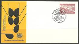 United Nations New York  22.04.1983 FDC Naciones Unidas UN World Food Programme - Covers & Documents