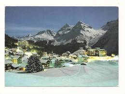 Cp, Suisse, Inner-Arosa, Mondscheinnacht, Voyagée 1989 - Mon