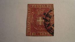 Italy - Tuscany  1860  Scott #21  Used - Toskana