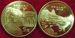 2006 CHINA HERITAGE COMM.COIN(V):LONG MEN GROTTOS & SUMER PALACE 2V - China