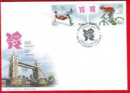 Moldova, FDC, Summer Olympic Games London, 2012 - Zomer 2012: Londen