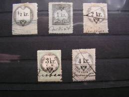 ==  Austrai  Alte Steuermarken Lot   Evtl. Kl. Mängel  -  Not Perfect - Revenue Stamps