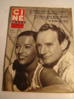 REVUE / CINE REVUE / N° 8  DE 1952 / LE BANNI DES ILES AVEC KARIMA + TREVOR HOWARD - Magazines