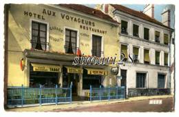 ST ARNOULT EN YVELINES - N° 8 - HOTEL DES VOYAGEURS - CAFE TABAC -HOTEL RESTAURANT - St. Arnoult En Yvelines