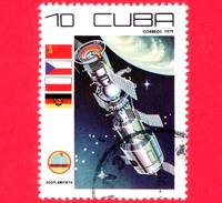 CUBA - Usato - 1979 - Giornata Della Spazio - Acoplamineto - 10 - Usados