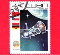 CUBA - Usato - 1979 - Giornata Della Spazio - Nave Soyuz - 4 - Gebraucht