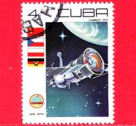 CUBA - Usato - 1979 - Giornata Della Spazio - Nave Soyuz - 4 - Used Stamps