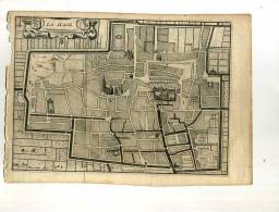 - PLAN DE LA VILLE DE LA HAIE . XVIIe S. - Topographische Karten