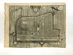 - PLAN DE LA VILLE DEDELFT . XVIIe S. - Topographische Karten