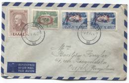 GREECE - Air Mail Letter To Croatia, 1936. - Usados