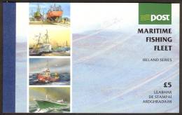 IRELAND «Maritime Fishing Fleet» Booklet (1991) - SG No. 41/Michel No. 19. Perfect MNH Quality - Postzegelboekjes