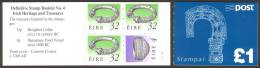 IRELAND «Heritage And Treasures» Booklet (1993) - SG No. 45/Michel No. 22. Perfect MNH Quality - Booklets