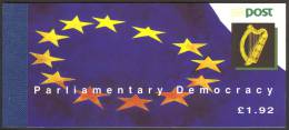 IRELAND «Parliamentary Democracy» Booklet (1994) - SG No. 49/Michel No. 26. Perfect MNH Quality - Booklets