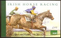 IRELAND «Horse Racing» Booklet (1996) - SG No. 55/Michel No. 33. Perfect MNH Quality - Carnets
