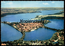 ÄLTERE POSTKARTE INSELSTADT RATZEBURG LUFTBILD PANORAMA Luftaufnahme Fliegeraufnahme Cpa Postcard AK Ansichtskarte - Ratzeburg