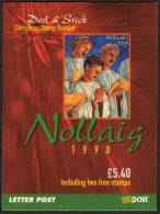 IRELAND «Christmas» Selfadhesive Booklet (1998) - Michel No. 1112. Perfect MNH Quality - Postzegelboekjes