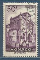 MONACO , 50 F , Vue De Monaco , 1948 - 1949 , N° YT 313 C , Obl. - Oblitérés