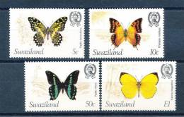 SWAZILAND - 1982 - Papillons - 4v Neufs - Swaziland (1968-...)
