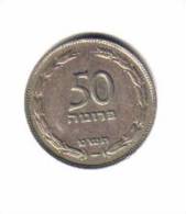 ISRAEL   50  PRUTAH  1949  (KM # 13.1) - Israël