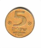 ISRAEL   5  SHEQALIM  1982  (KM # 118) - Israel