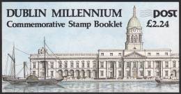 IRELAND «Dublin Millennium» Booklet (1988) - Michel No.642. Perfect MNH Quality - Carnets