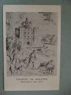 Cp Meaulnes Chateau Depart Pour La Chasse ( Larcher) - Cruzy Le Chatel