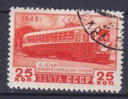 Soviet Union USSR 1949 Mi. 1414      25 K Verkehrswesen Schienenfahrzeuge Stassenbahn - Usados