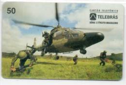Phonecard Brazil Telebras - Military   Brasil  Militar-  50 - Brazil