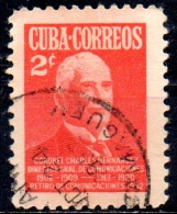 1952 Postal Employees´ Retirement Fund - Col. C. Hernandez  2c. - Red FU - Usados