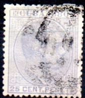 1880 Alfonso XII. -  25c. - Lilac   AVU - Kuba (1874-1898)