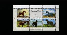 IRELAND/EIRE - 1983  DOGS   MS  MINT NH - Blocs-feuillets