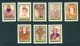 POLAND  -  1971  Frescos  Mounted Mint  As Scan - Unused Stamps