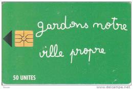 Morocco, MOR-C-13, 50 Units, Gardons Notre Ville Propre,  2 Scans. - Morocco