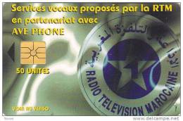 Morocco, AVE-18, 25 Units, Rtm Back In French, 2 Scans. - Morocco