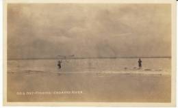 Net Fishing Cagayan River Philippines, C1910s/20s Vintage Real Photo Postcard - Filipinas