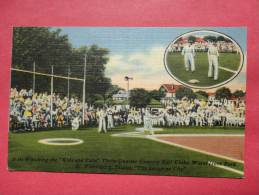 Kids & Cubs ---Baseball Game  FL - Florida > St Petersburg  1957 Linen Cancel  ---ref 634 - St Petersburg