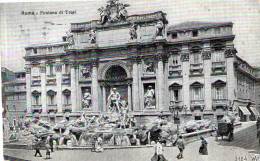 Bellissima Cartolia D´epoca - Roma - Fontana Di Trevi - Fontana Di Trevi