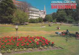 Cp , ANGLETERRE , BOURNEMOUTH , Central Gardens , Dérails Au Verso - Bournemouth (from 1972)