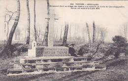 VENDEE SOULLANS MONUMENT ELEVE AU VILLAGE DES MATTES A LA MEMOIRE DE LOUIS LAROCHEJACQUELEIN GUERRES DE VENDEE - Soullans