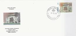 SPAIN. COVER CARMEN DOOR. ZARAGOZA. "TU SELLO". CUSTOM STAMP - Storia Postale