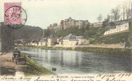 BOUILLON ..--  Semois Et Château . 1903 De SAINTE - CECILE  Vers CHAVORNAY ( Melle Jane Rochat ) , Suisse . Voir Verso . - Bouillon