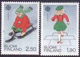 CEPT / Europa 1989 Finlande N° 1042 à 1043 ** Jeux D'enfants - 1989
