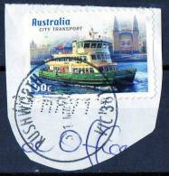 Australia 2011 Capital City Transport 60c Ferry Self-adhesive - RUSHWORTH VIC 3612 - Used Stamps