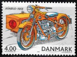Denmark 2002 Postal Vehicles, Motorcycle Nimbus    Minr.1312  ( Lot L 290 ) - Gebruikt