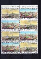 San Marino 1987 - Copenhagen Quartina - Sotto Facciale   (g3411)   (NT !) - Oblitérés