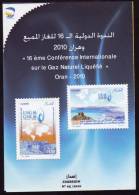 ALGERIE ALGERIA ALGERIEN ARGELIA- 2010 - Official Document – Gaz Int Conference - Gas Oran - Gaz