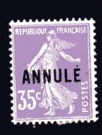 FRANCE - N°  142 A  CI -  Y & T - *   - Cote 28 € - Lehrkurse