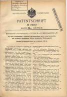 Original Patentschrift - B. Hunsemann In Tetekum B. Lüdinghausen I.W., 1905 , Zeichenapparat , Architektur , Zeichnen !! - Architektur